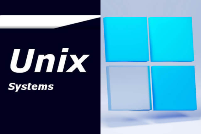 Unix vs Windows