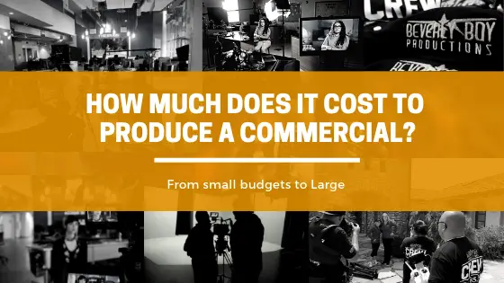 how much does it cost to make a commercial