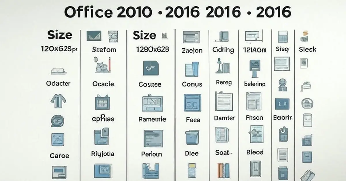 Differences Between Office 2010 And 2016